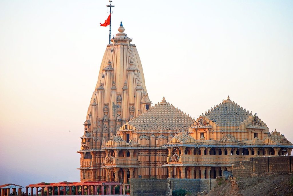 Somnath temple, Saurashtra, Gujarat, India, Asia Stock Photo - Alamy